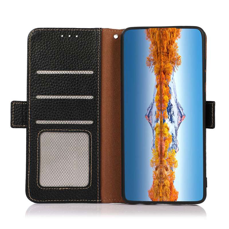 手帳型スマホケース  Xperia用高級レザー手帳型マルチカードケース
