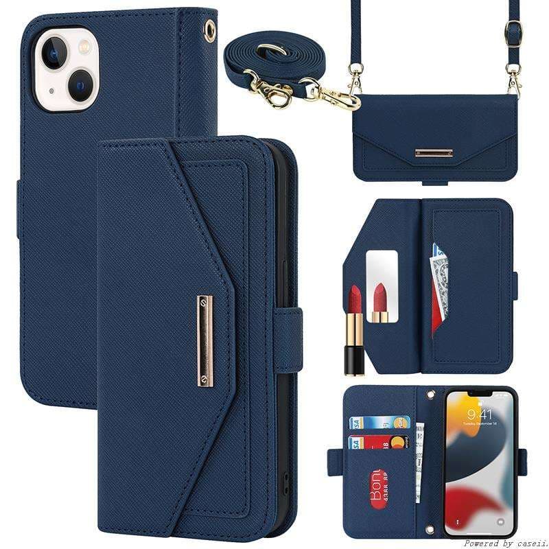 手帳型スマホケース  多機能手帳型iPhoneスマホケース