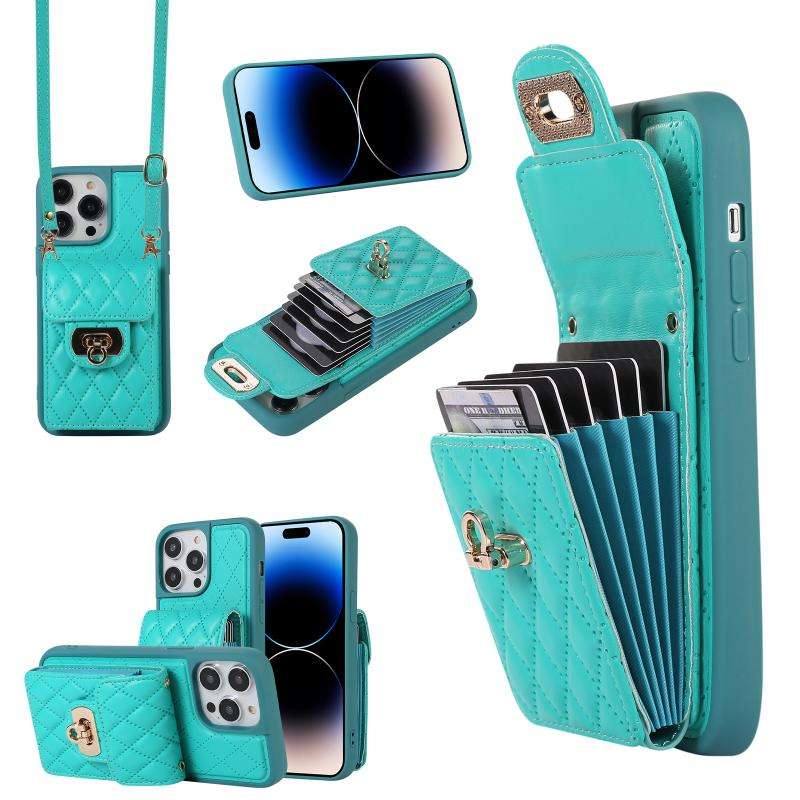 手帳型スマホケース  ピクセル用多機能キルティングケース