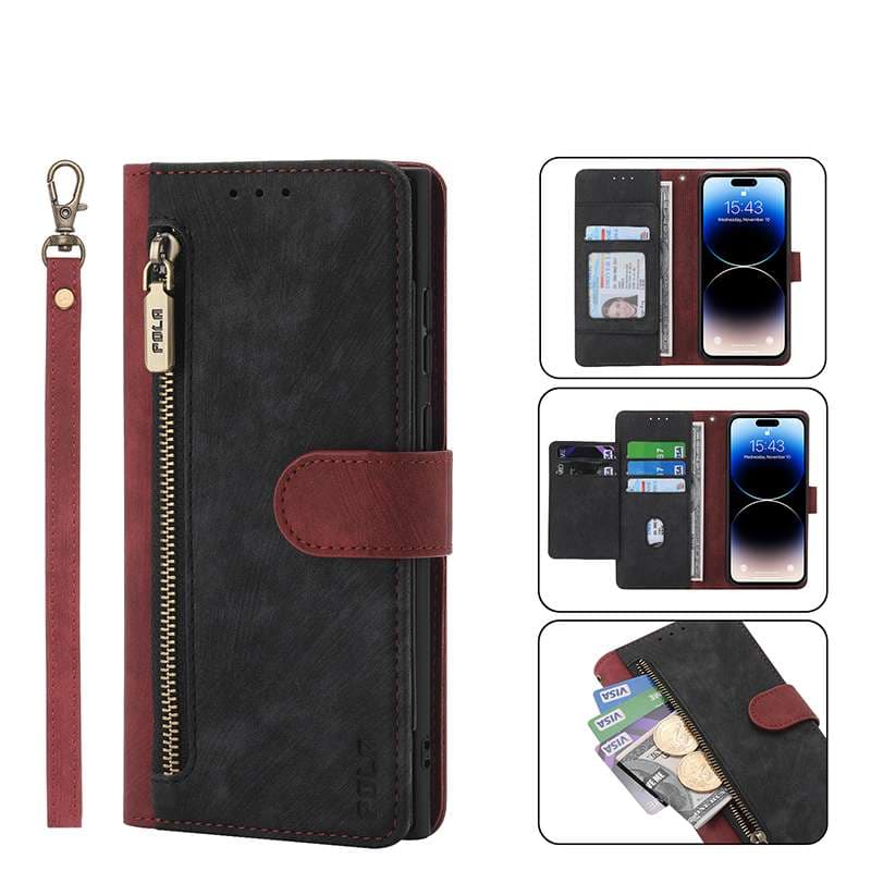 手帳型スマホケース  多機能財布型OPPOスマホケース