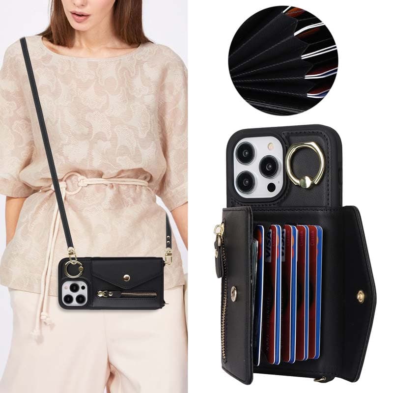 ～財布とスマホケースを一つに～ 多機能財布付き手帳型スマホケース