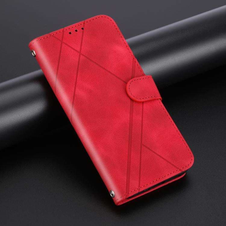 手帳型スマホケース  AQUOS用ハート柄ジッパー付き手帳型ケース
