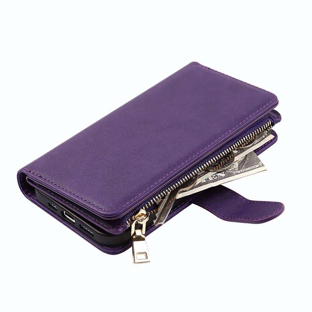 手帳型スマホケース  多機能財布型スマホケース