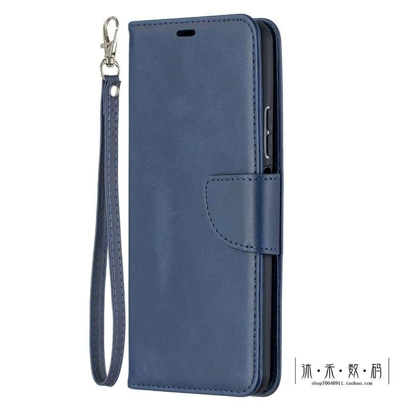 手帳型スマホケース  Galaxy用レザー調カラフル手帳型ケース