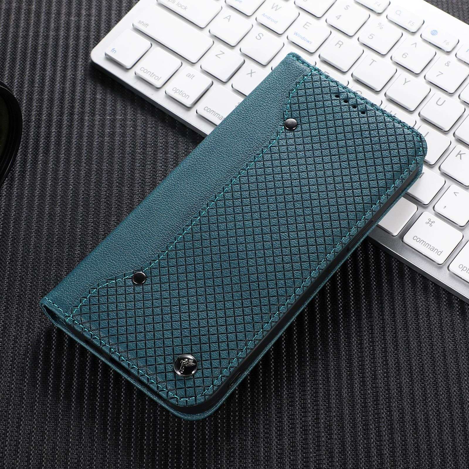 手帳型スマホケース  Xperia用 高級レザー調手帳型ケース