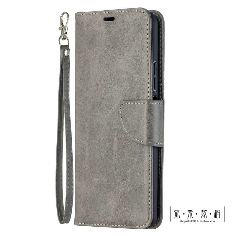 手帳型スマホケース  Galaxy用レザー調カラフル手帳型ケース