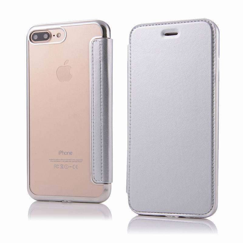 手帳型スマホケース  高級感漂う多機能フリップカバー iPhone ケース