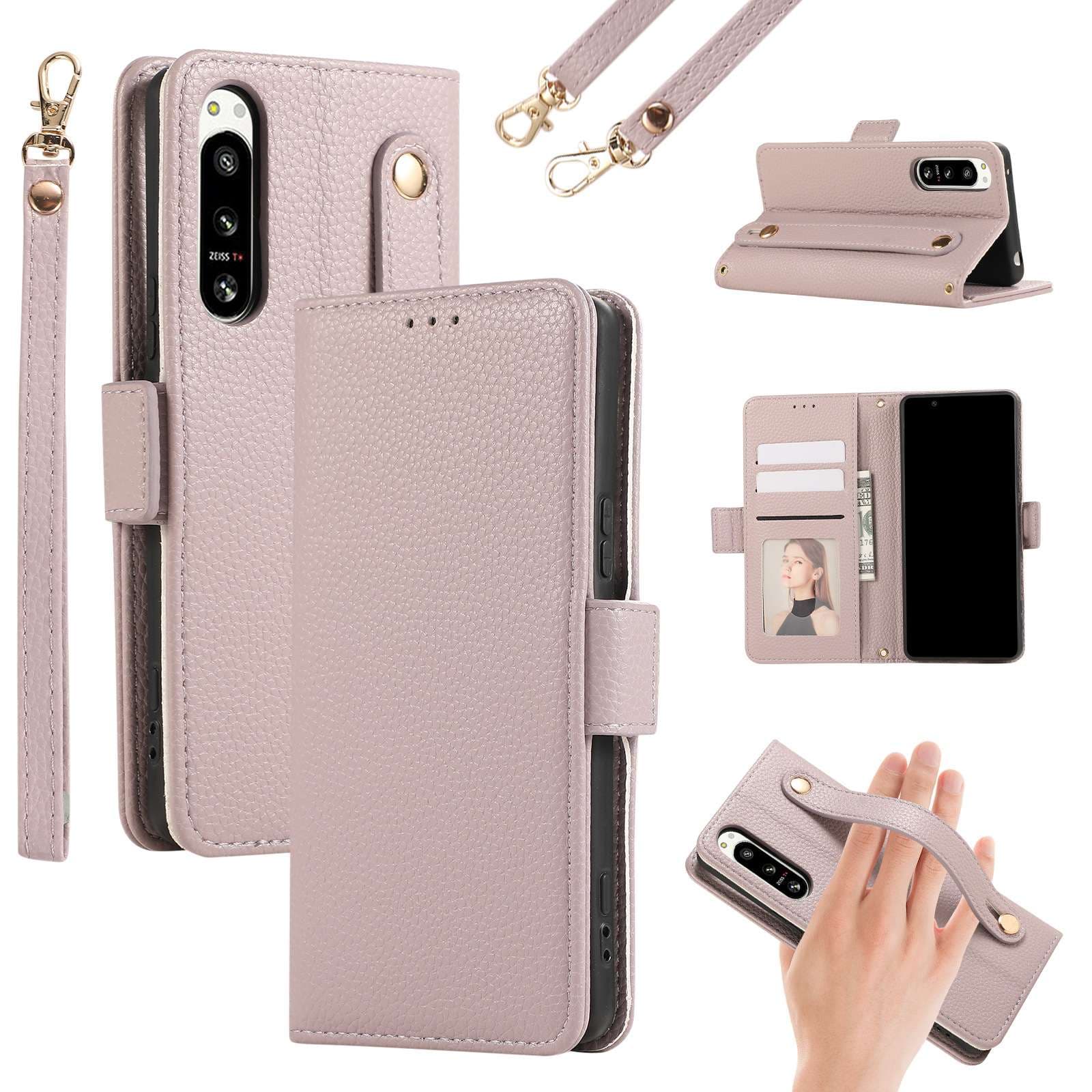 手帳型スマホケース  AQUOS用 多機能手帳型ケース