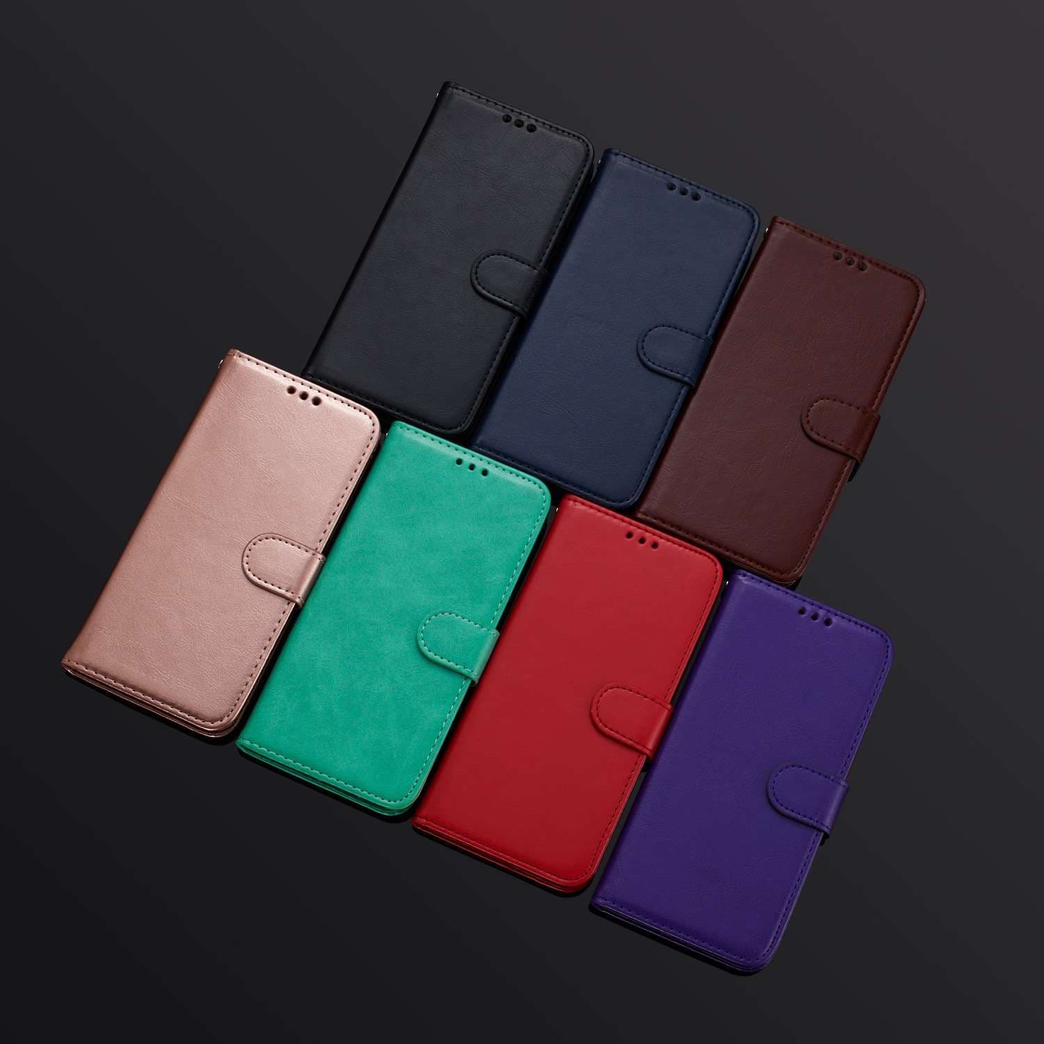 手帳型スマホケース  多機能手帳型アイフォンケース