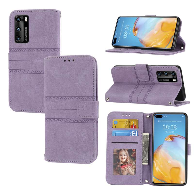 ファーウェイ向け多機能手帳型スマホケース