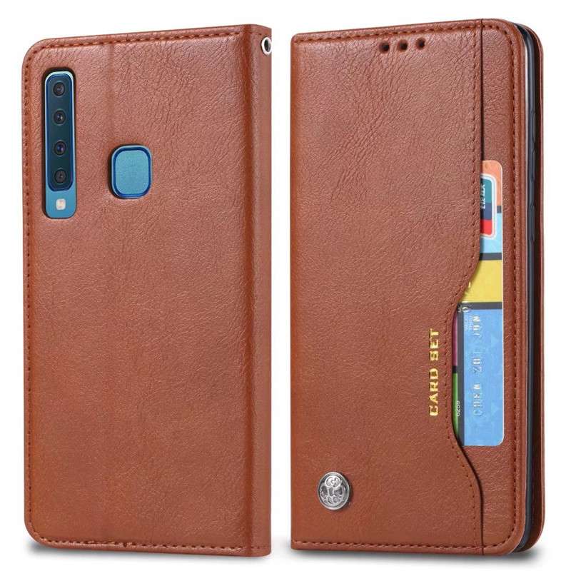 手帳型スマホケース  Galaxy多機能レザーウォレットケース