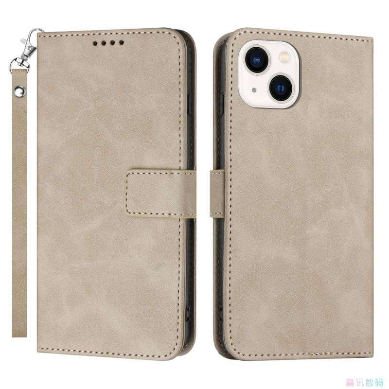 手帳型スマホケース  多機能フリップウォレットiPhoneケース