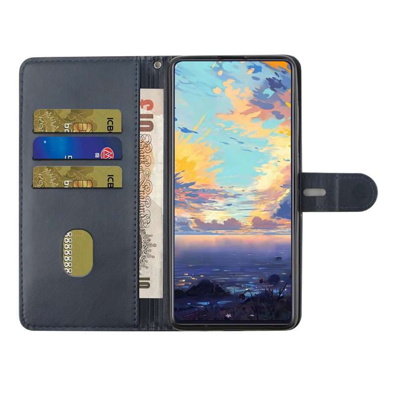 手帳型スマホケース  ピクセル用レザー調手帳型保護ケース