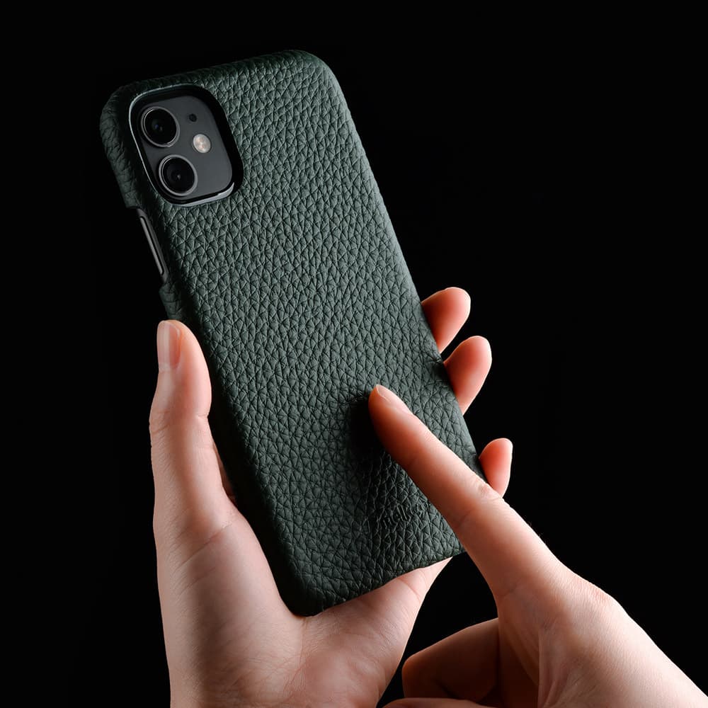 手帳型スマホケース 本革レザー質感スマートフォンケース