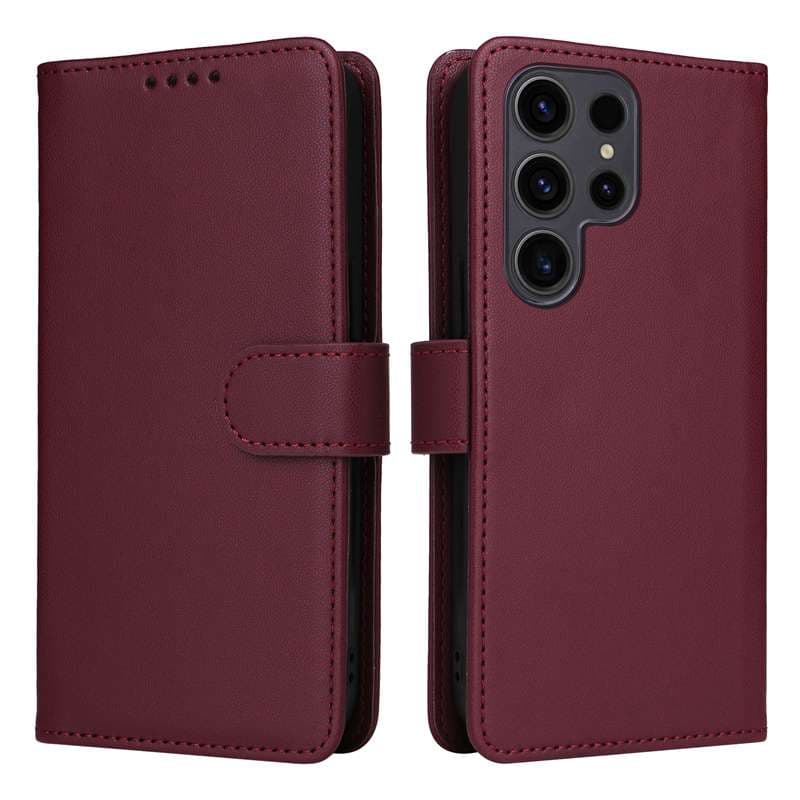 パステルパープル マルチ機能 手帳型スマホケース