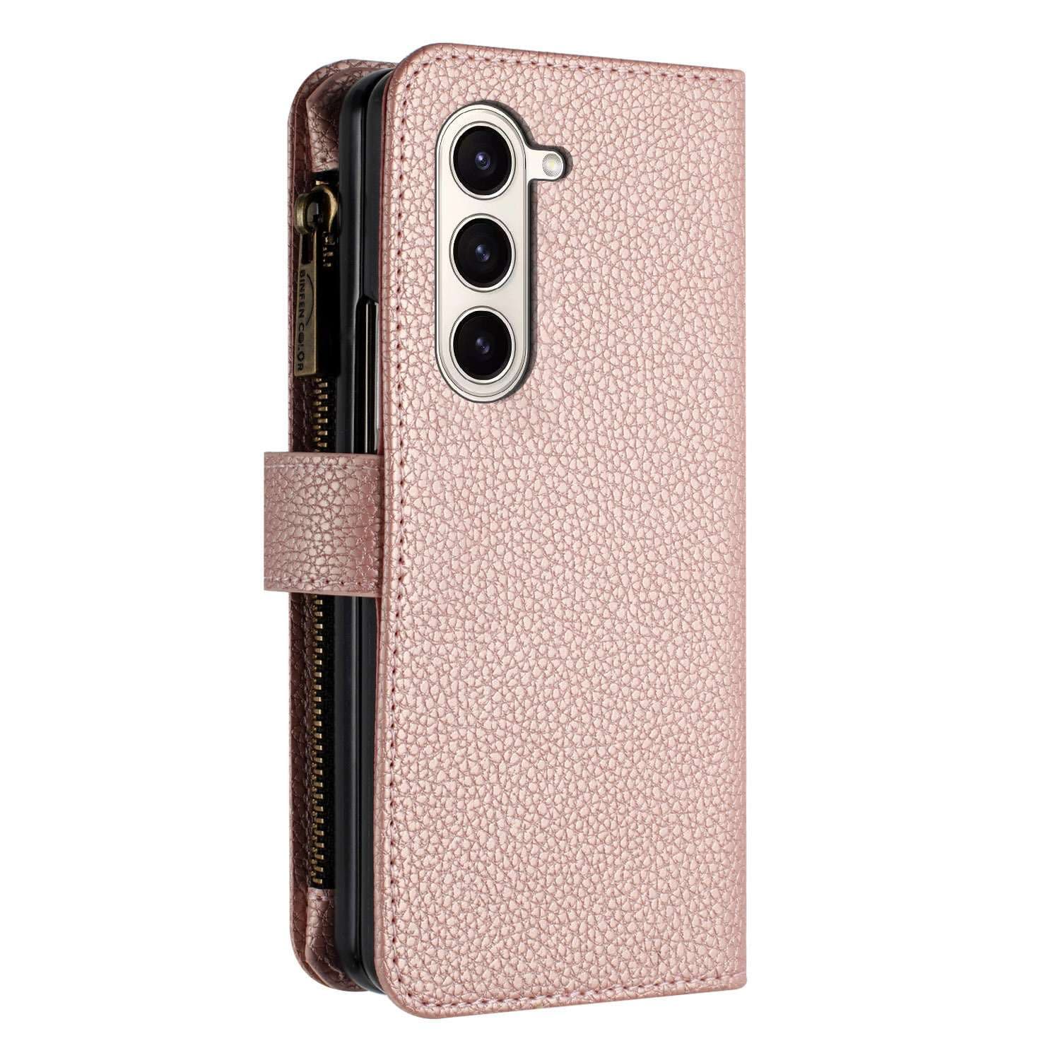 手帳型スマホケース  Galaxy用多機能レザー手帳型ケース