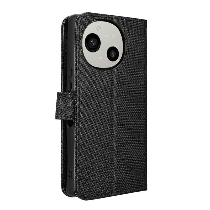 手帳型スマホケース  AQUOS用 多機能手帳型保護ケース