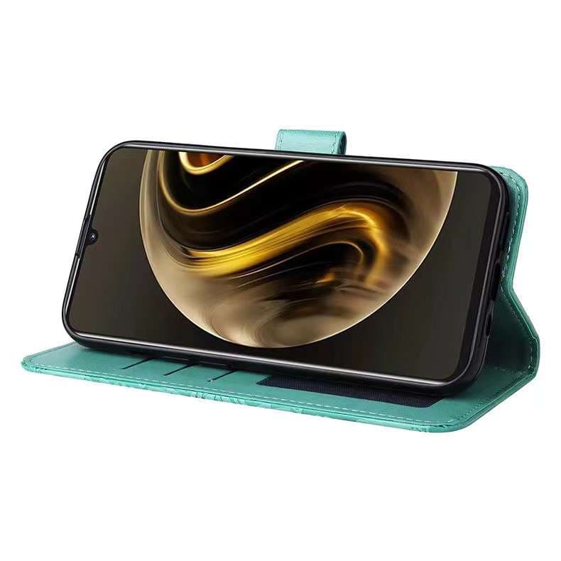 華為製 動物デザイン手帳型スマホケース