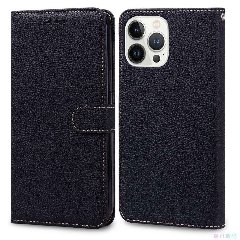 手帳型スマホケース  多機能ピンク革製iPhone手帳型ケース
