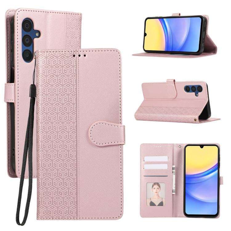 手帳型スマホケース  Galaxy多機能レザーウォレットケース