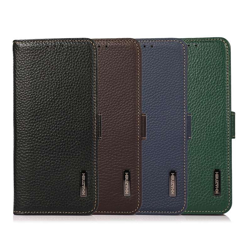 手帳型スマホケース  Xperia用高級レザー手帳型マルチカードケース
