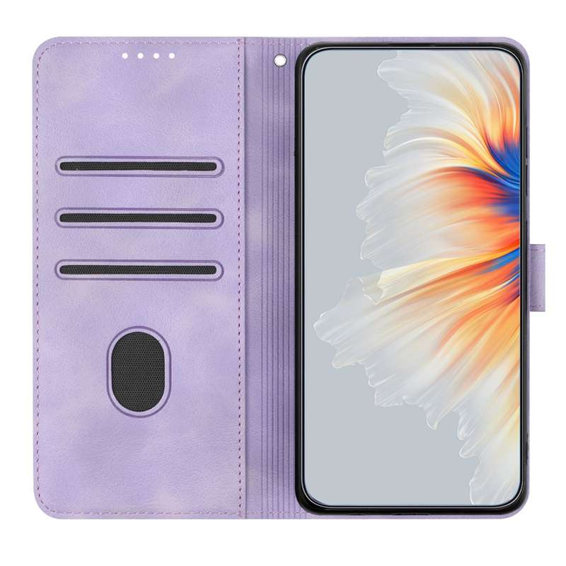 手帳型スマホケース  OPPOスマイル刻印レザー手帳型ケース