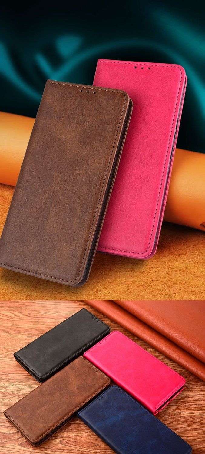 手帳型スマホケース  高級感漂う本革マルチカラー手帳型iPhoneケース