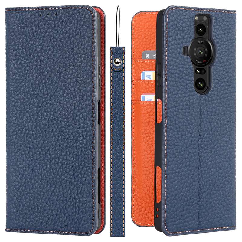 高級感溢れる多機能手帳型スマホケース