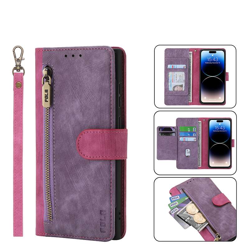 手帳型スマホケース  多機能財布型OPPOスマホケース