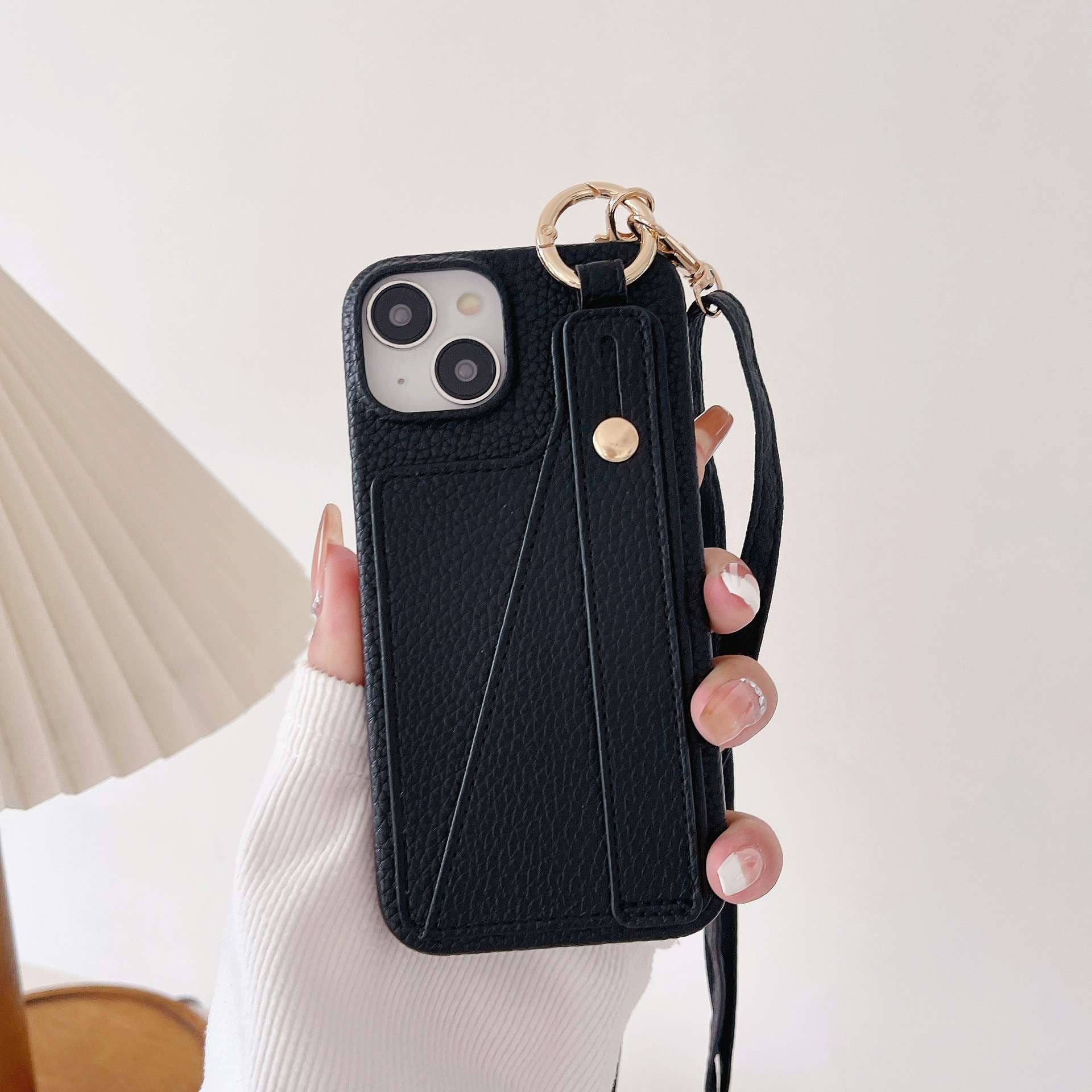～財布にも使える、かわいいスマホケース～ ストラップ付き多機能ポケットケース 手帳型スマホケース