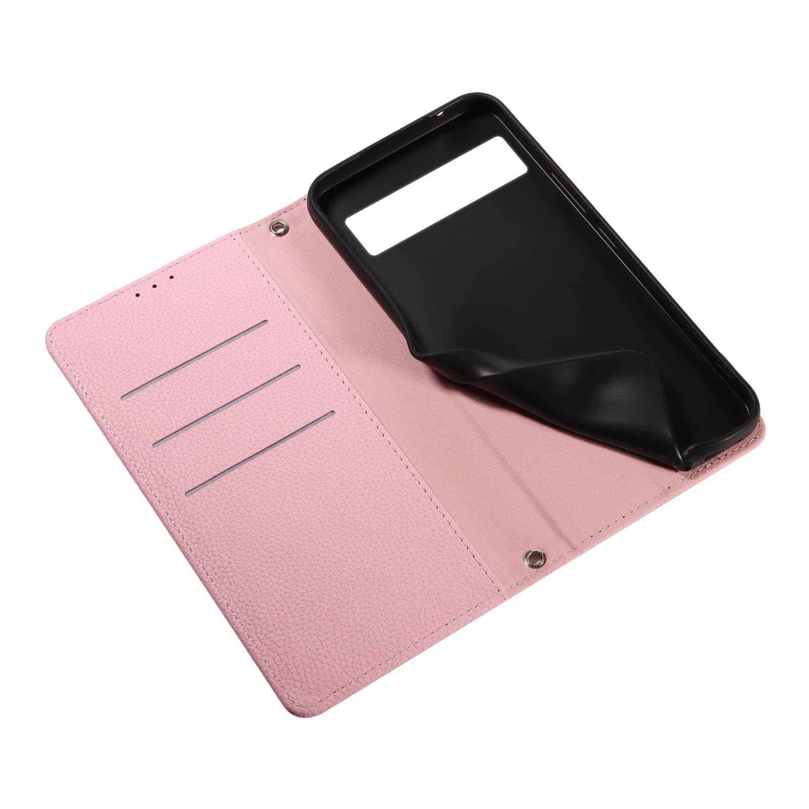 手帳型スマホケース  Xperia用 高級レザー調手帳型ケース