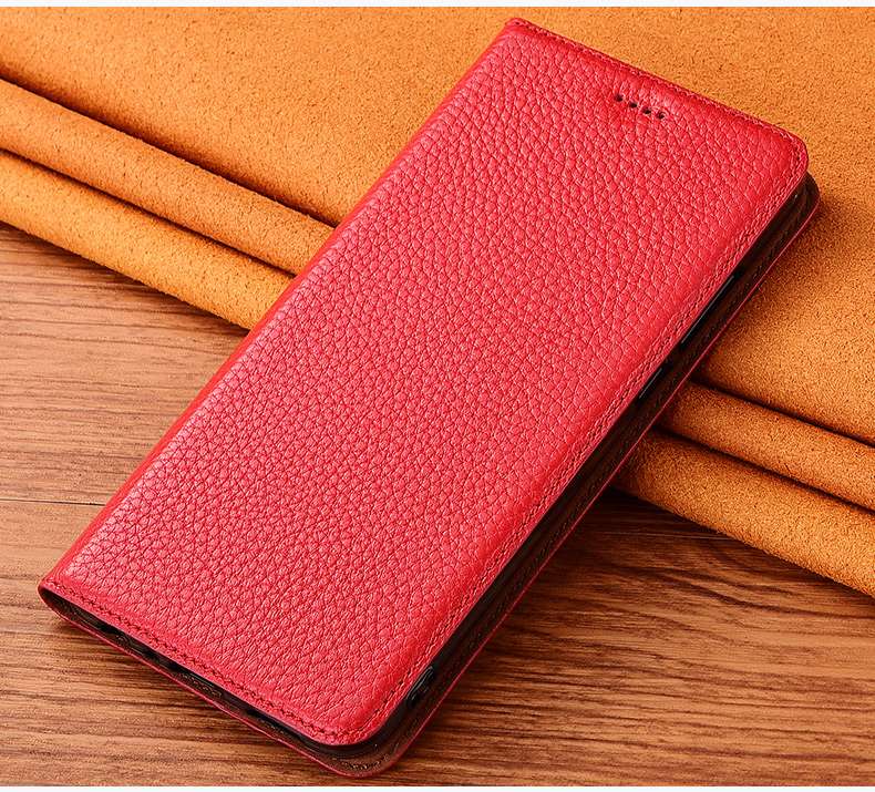 手帳型スマホケース  Xperia用高級牛革フリップケース