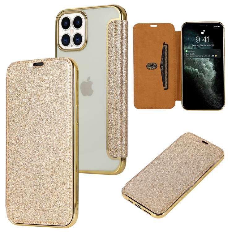 手帳型スマホケース  キラキラ輝くグリッター iPhone手帳型ケース