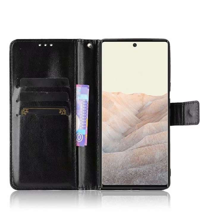 手帳型スマホケース  ピクセル用 多機能フリップ式レザー調ケース