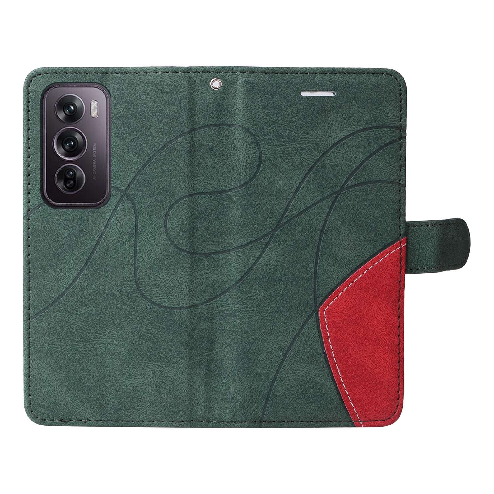 手帳型スマホケース  OPPO用 高級感ある手帳型レザーケース