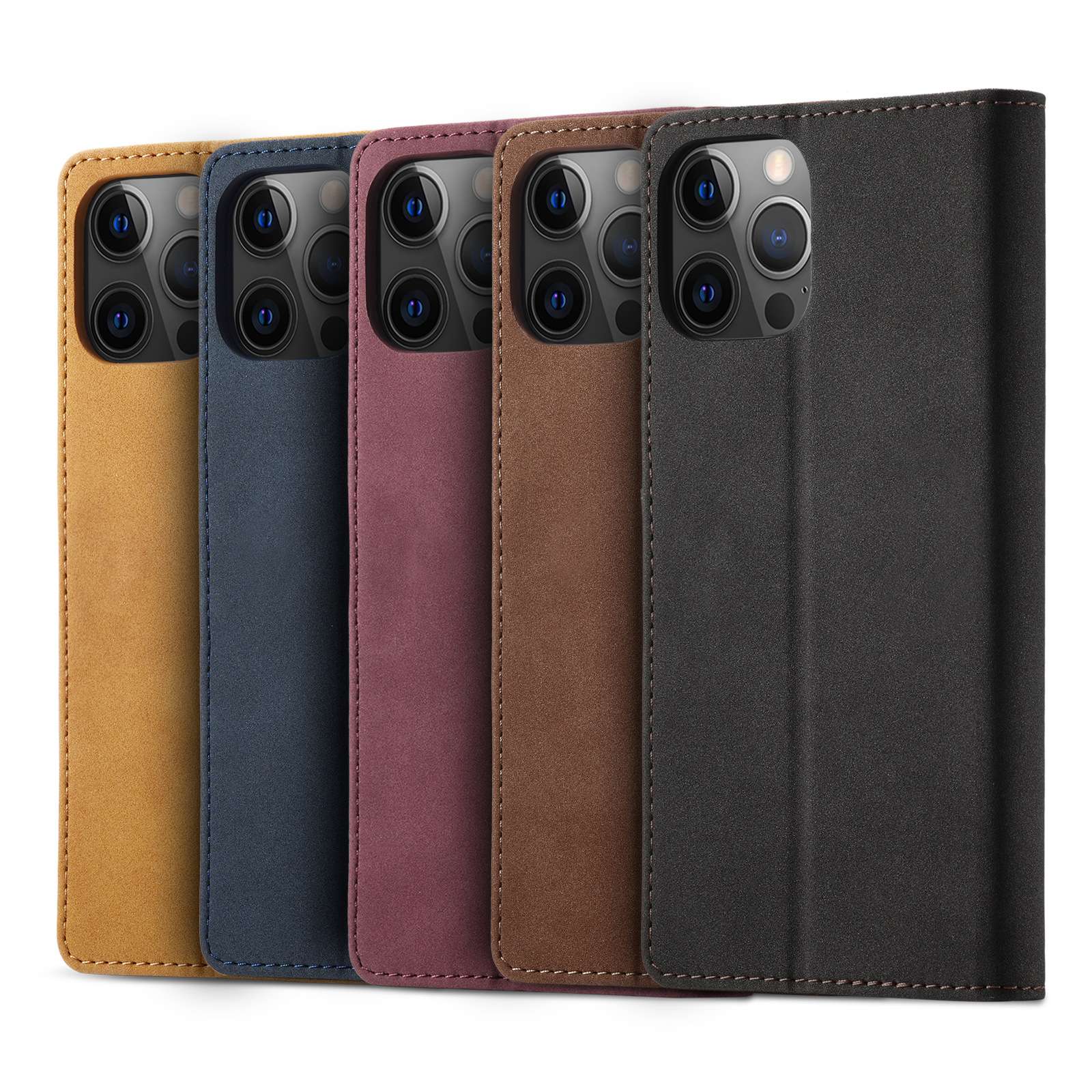 手帳型スマホケース  高級感漂う手帳型アイフォンケース