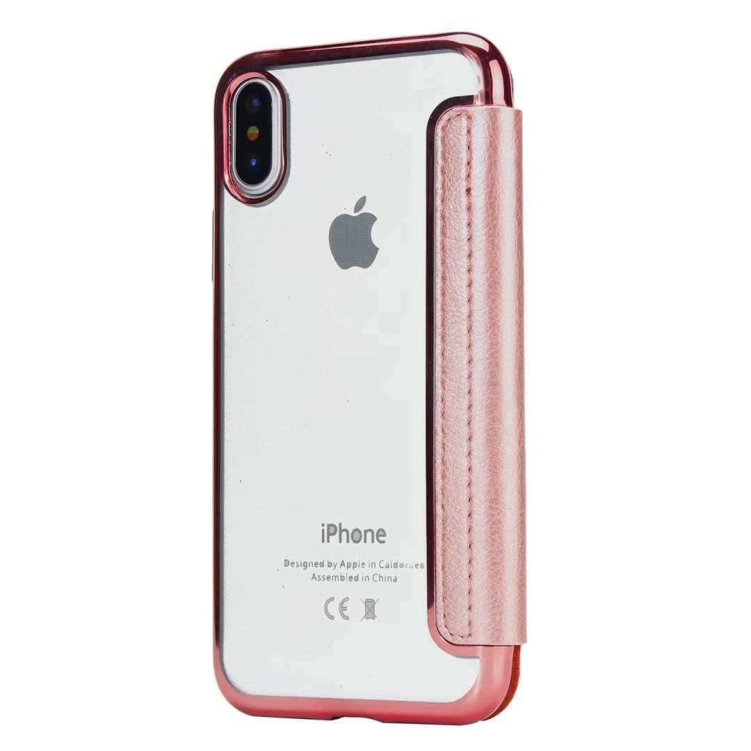手帳型スマホケース  高級レザー調フリップカバー iPhone ケース