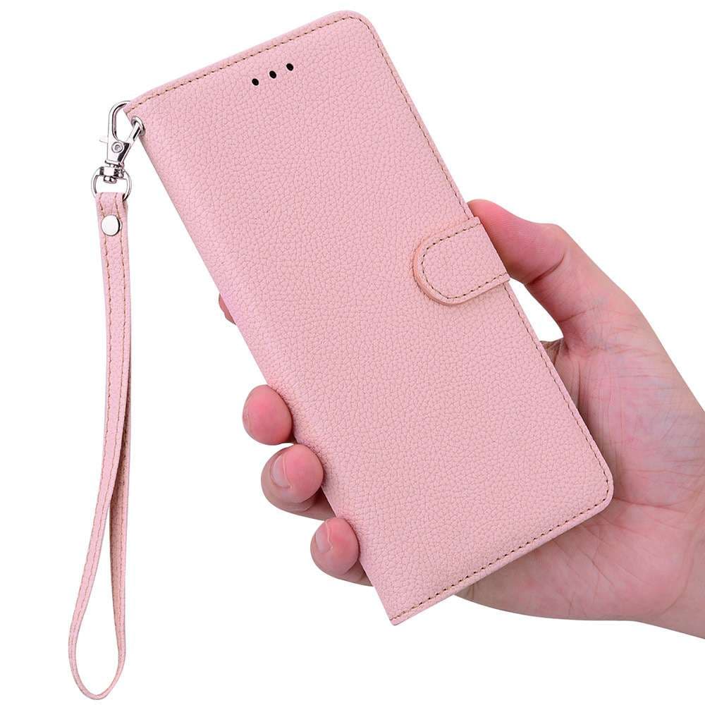 上品な手帳型スマホケース 多機能ウォレット