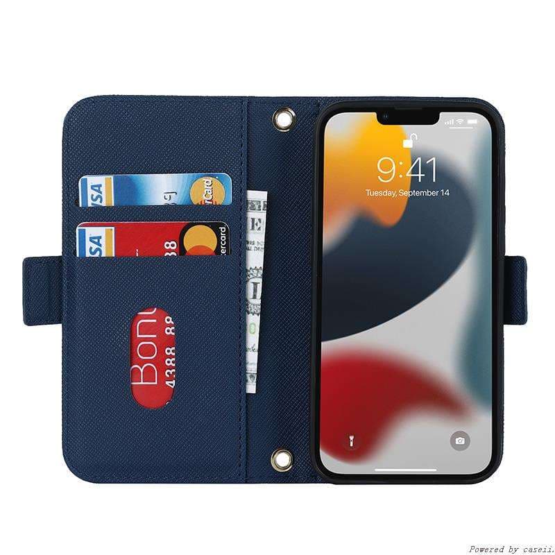 手帳型スマホケース  多機能手帳型iPhoneスマホケース