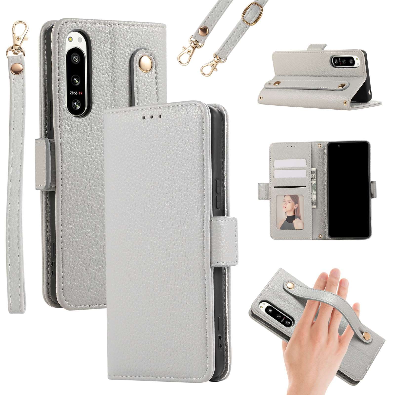 手帳型スマホケース  AQUOS用 多機能手帳型ケース