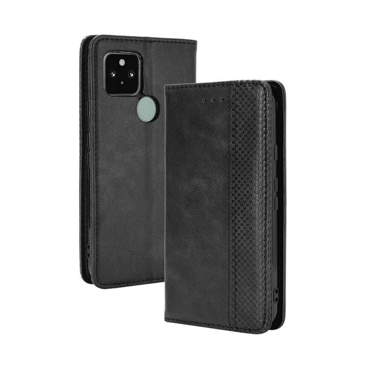 手帳型スマホケース  ピクセル用多機能キルティングケース