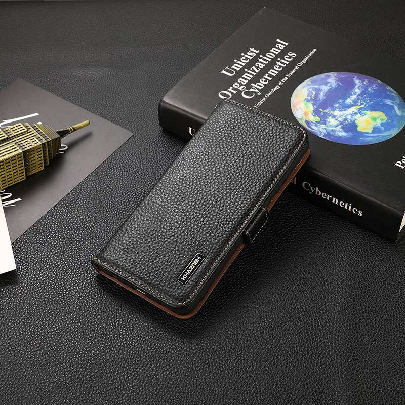 手帳型スマホケース  Xperia用高級レザー手帳型マルチカードケース
