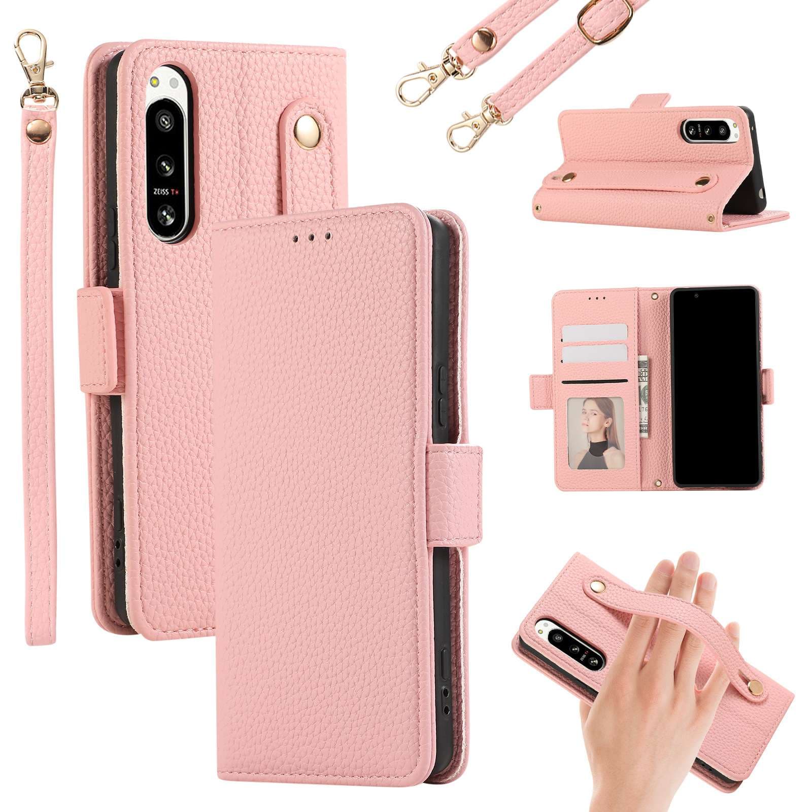手帳型スマホケース  AQUOS用 多機能手帳型ケース