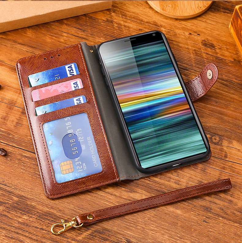 高級感あふれる二つ折り手帳型スマホケース