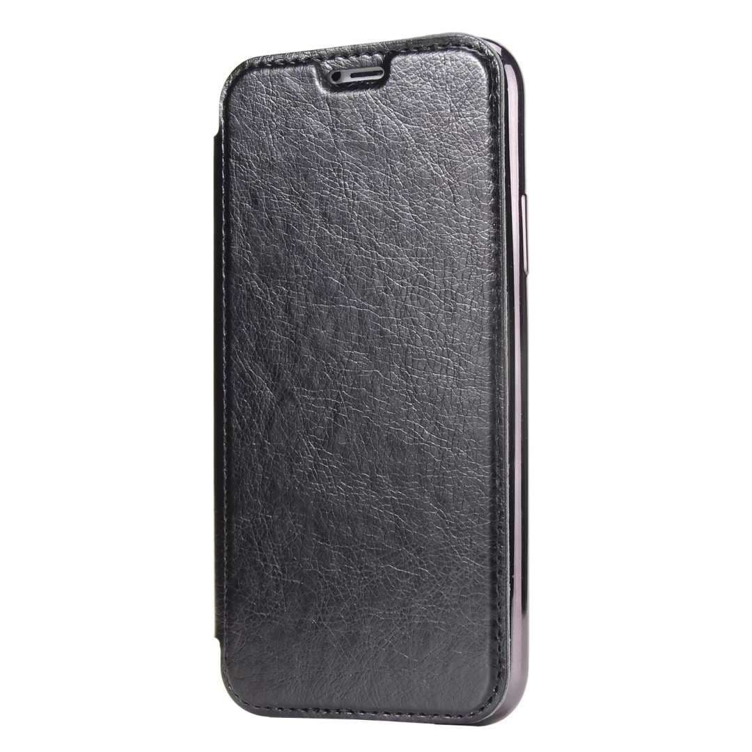 手帳型スマホケース  高級レザー調フリップカバー iPhone ケース