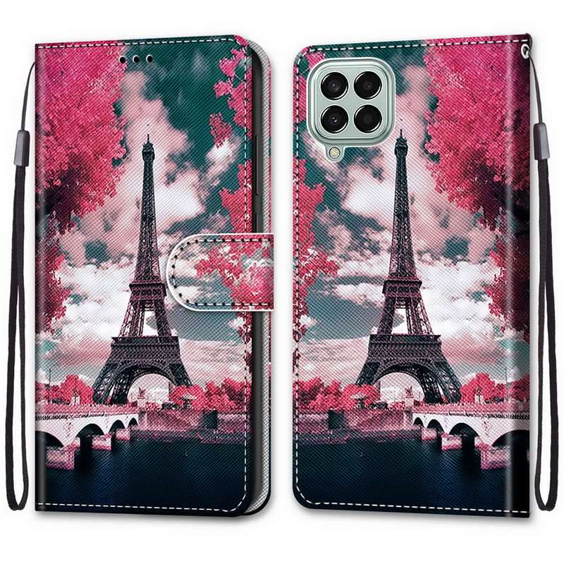 手帳型スマホケース  個性豊かな絵柄の手帳型Galaxyケース