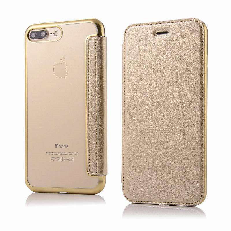 手帳型スマホケース  高級感漂う多機能フリップカバー iPhone ケース