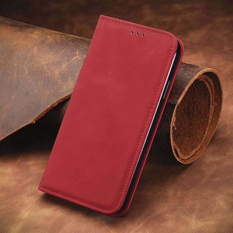 手帳型スマホケース  OPPOスマートフォン用高級本革手帳型ケース