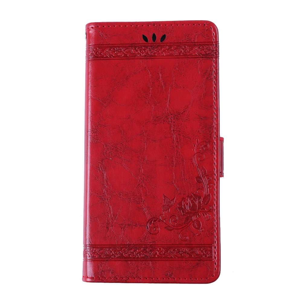 手帳型スマホケース  ヴィンテージ風 手帳型 アクオス ケース