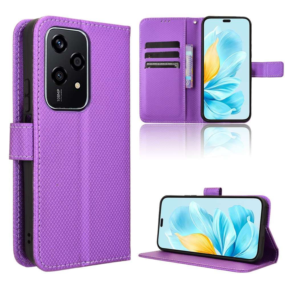 手帳型スマホケース  ファーウェイ向け多機能手帳型ケース